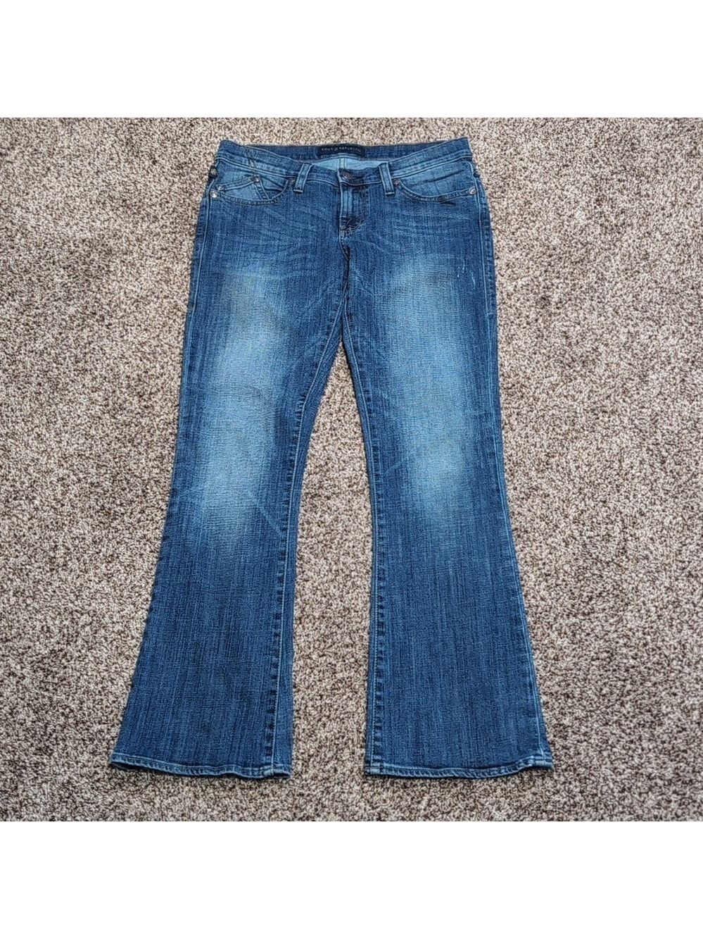 Rock & Republic Kasandra Dark Blue Boot cut Denim Jeans Size 30